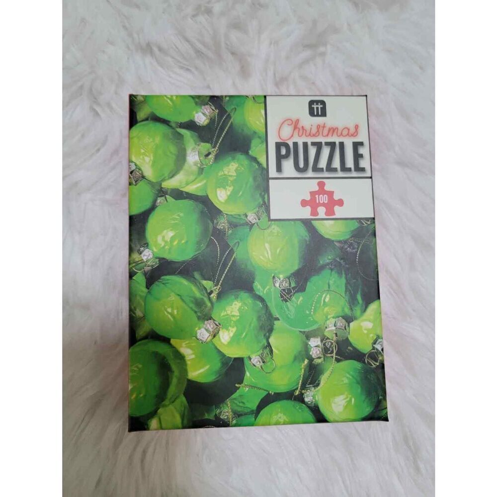 Talking Tables Christmas Ornament Puzzle Great Stocking Stuffer, White Elephant,